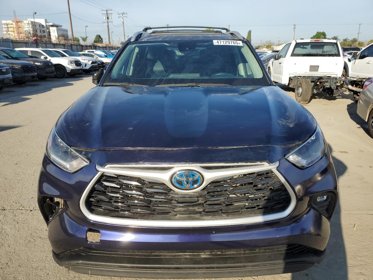 2023 TOYOTA HIGHLANDER HYBRID XLE VIN:5TDKARAH7PS521027