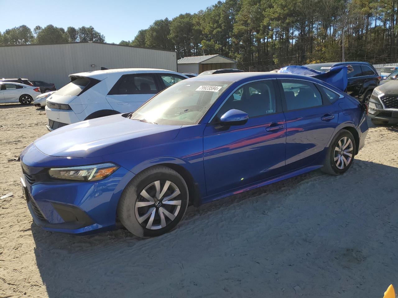 2023 HONDA CIVIC LX VIN:2HGFE2F23PH568251