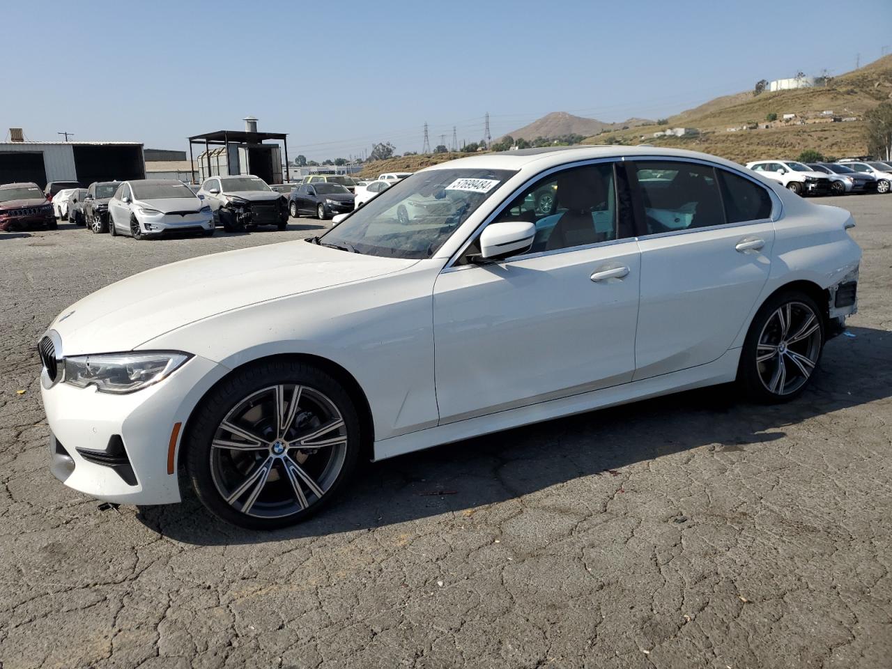 2022 BMW 330I  VIN:3MW5R1J07N8C42147