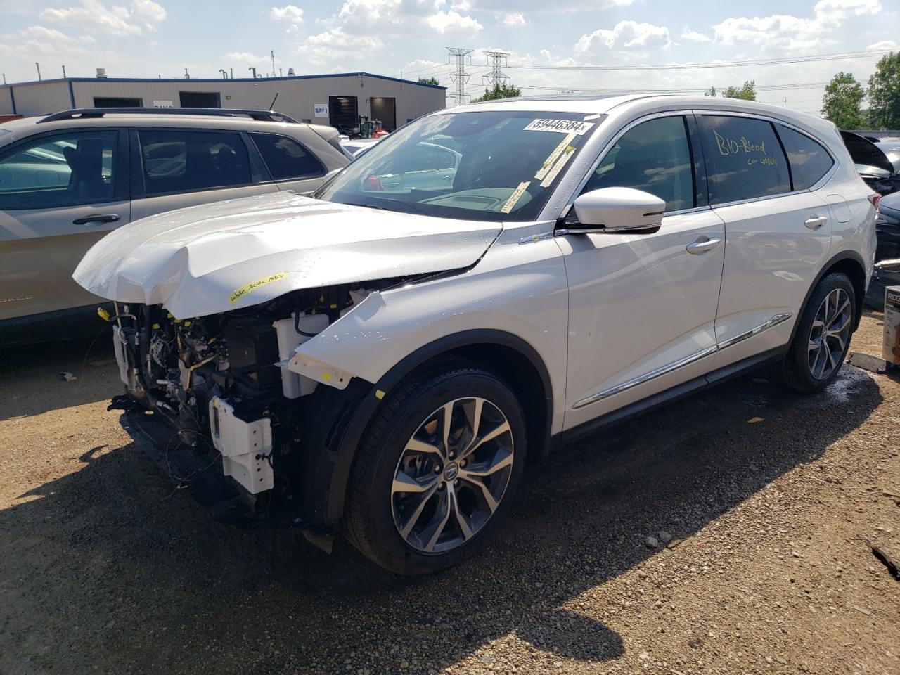 2024 ACURA MDX TECHNOLOGY VIN:5J8YE1H41RL033037