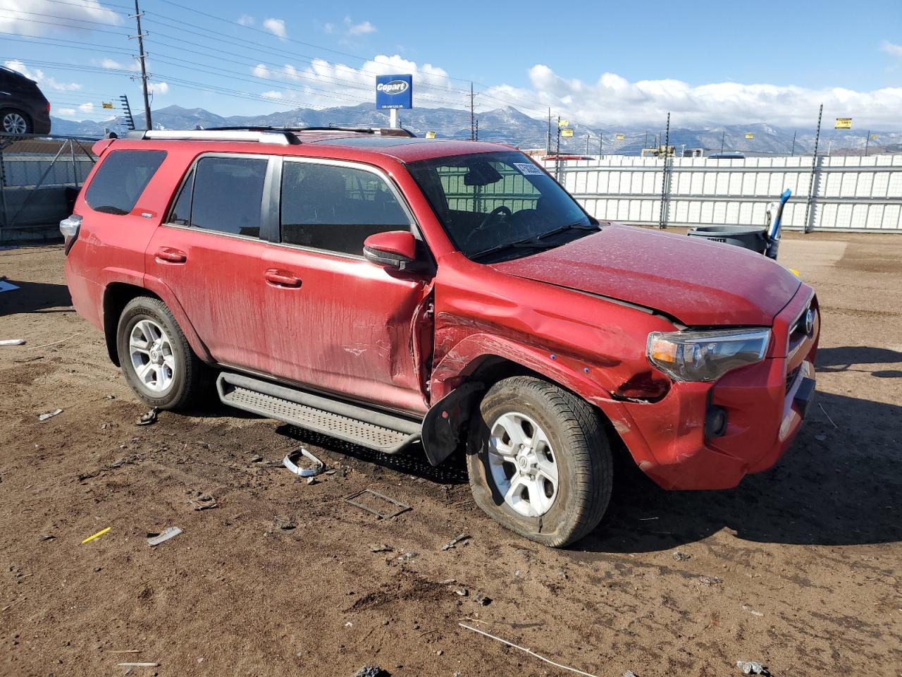 2023 TOYOTA 4RUNNER SE VIN:JTENU5JR7P6129960