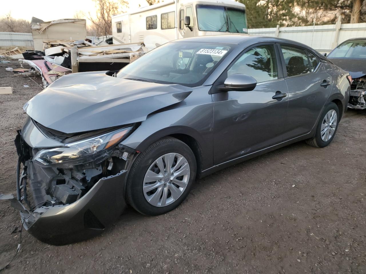 2024 NISSAN SENTRA S VIN:3N1AB8BV4RY286267