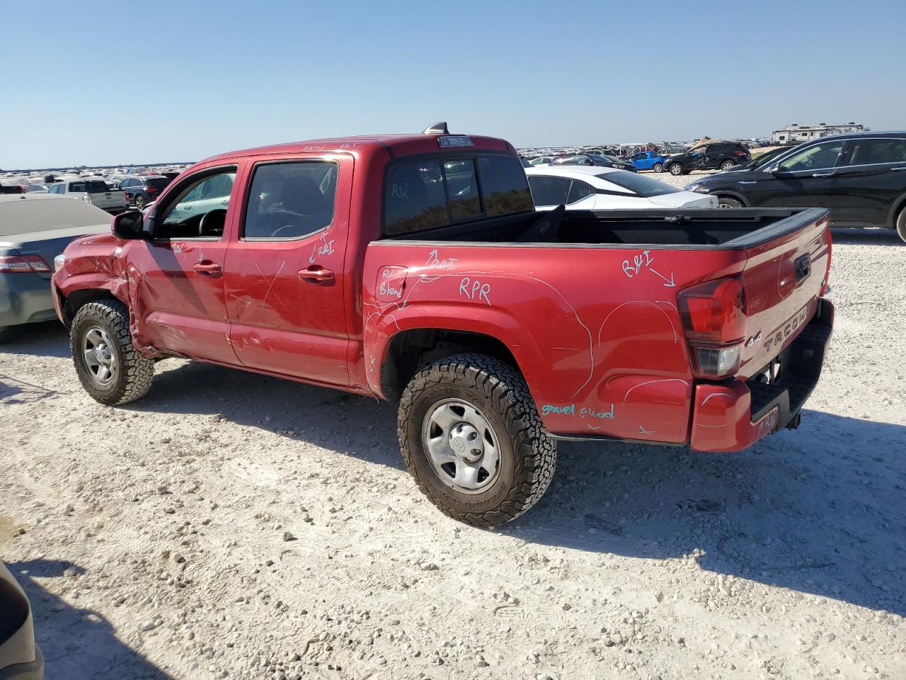 2022 TOYOTA TACOMA DOUBLE CAB VIN:3TMCZ5ANXNM453704