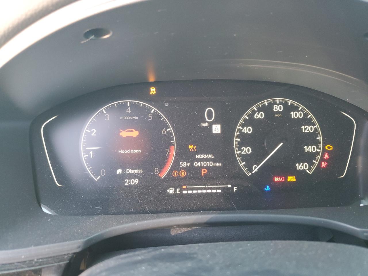 2022 HONDA CIVIC SPORT VIN:2HGFE2F58NH505069