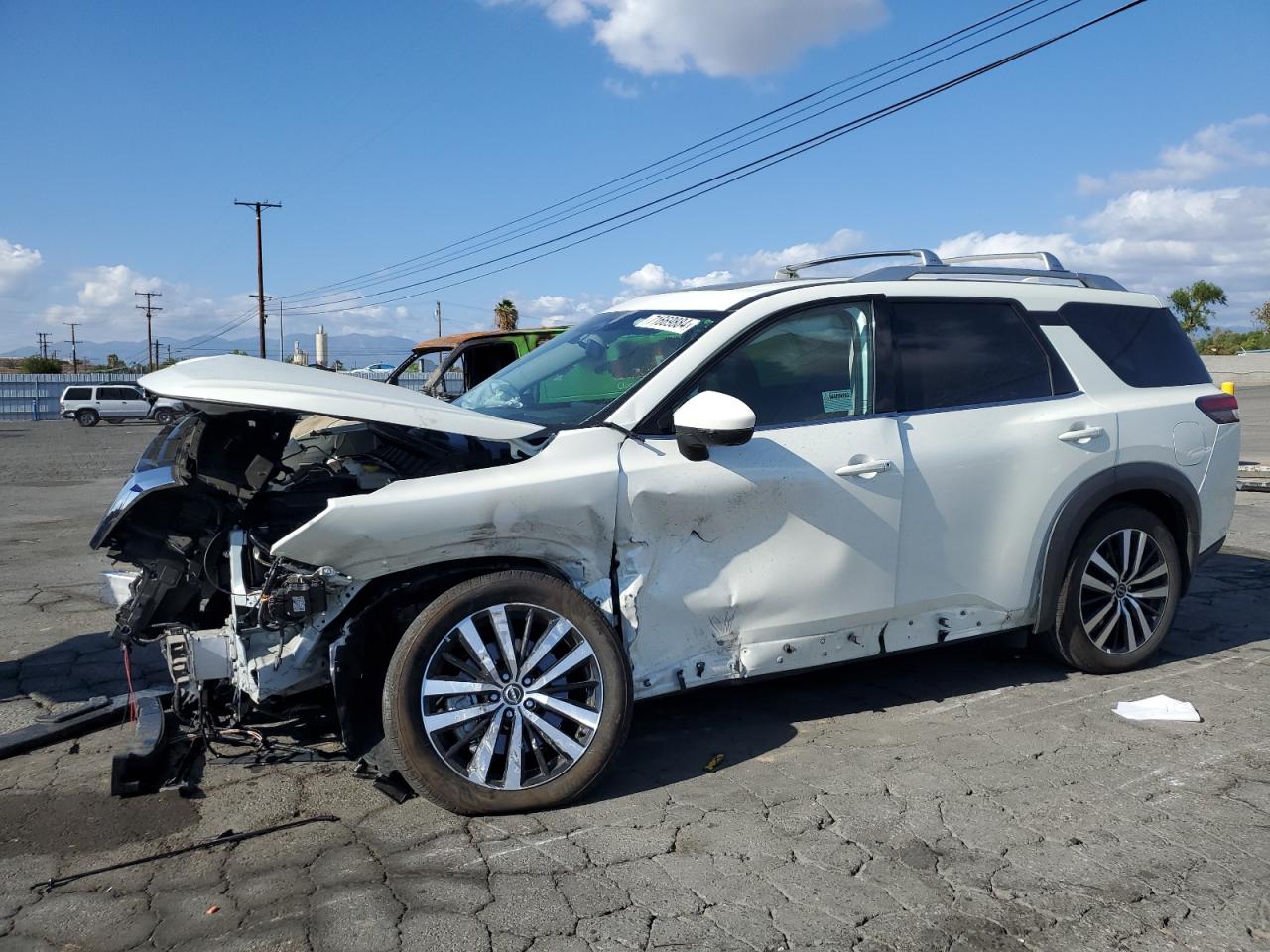 2024 NISSAN PATHFINDER PLATINUM VIN:5N1DR3DG5RC232794