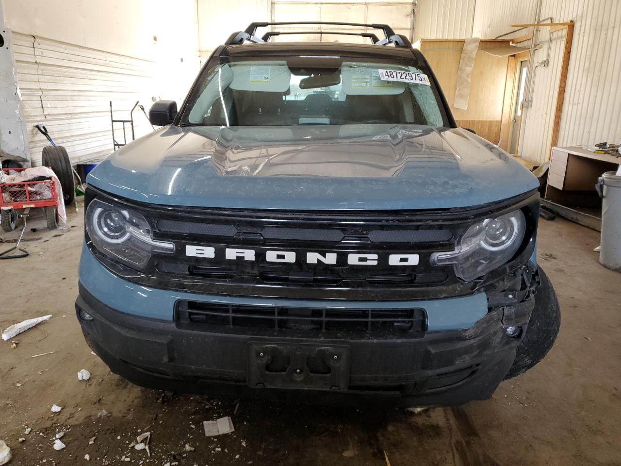 2022 FORD BRONCO SPORT OUTER BANKS VIN:3FMCR9C63NRD98654