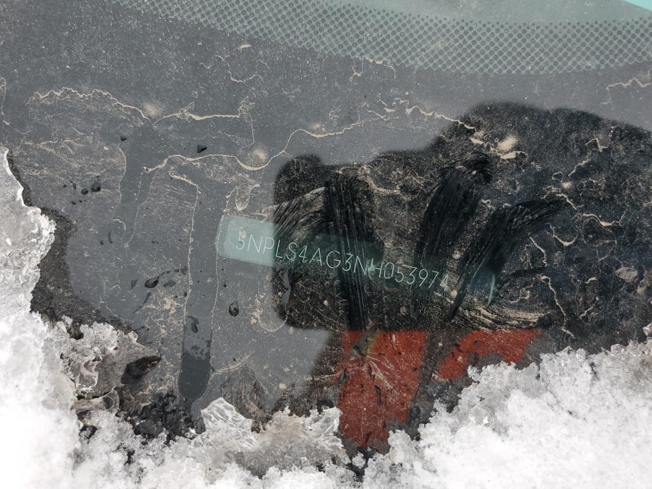 2022 HYUNDAI ELANTRA SEL VIN:5NPLS4AG3NH053974