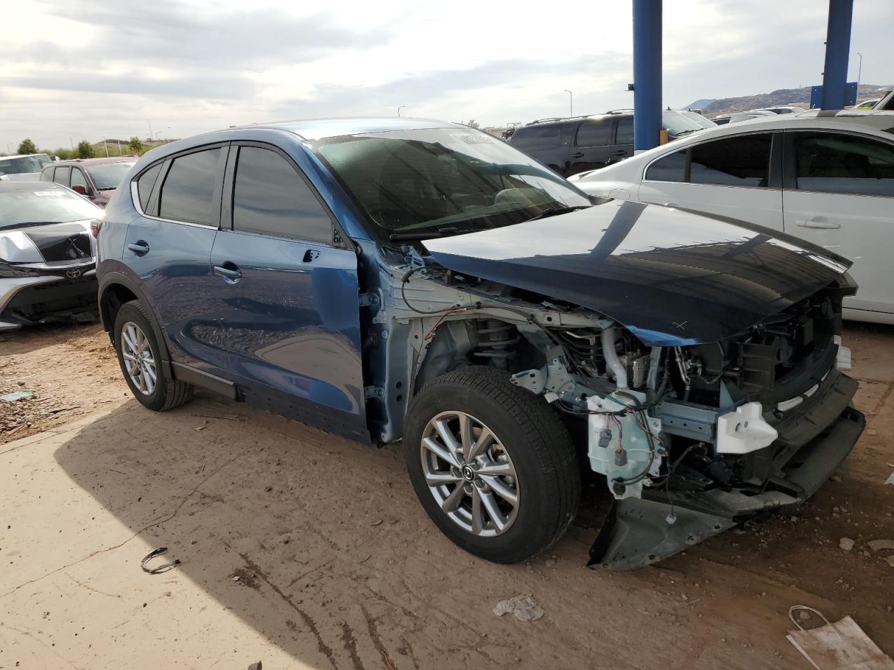 2022 MAZDA CX-5 SELECT VIN:JM3KFBBM5N0604757