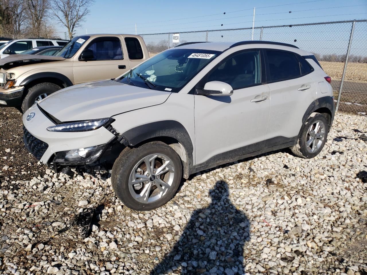 2022 HYUNDAI KONA SEL VIN:KM8K6CAB9NU872231