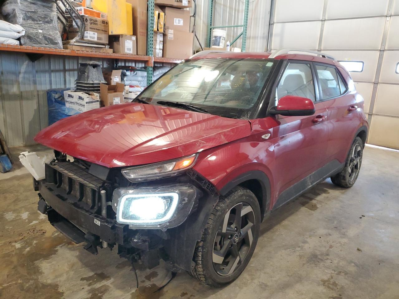 2022 HYUNDAI VENUE SEL VIN:KMHRC8A34NU192671