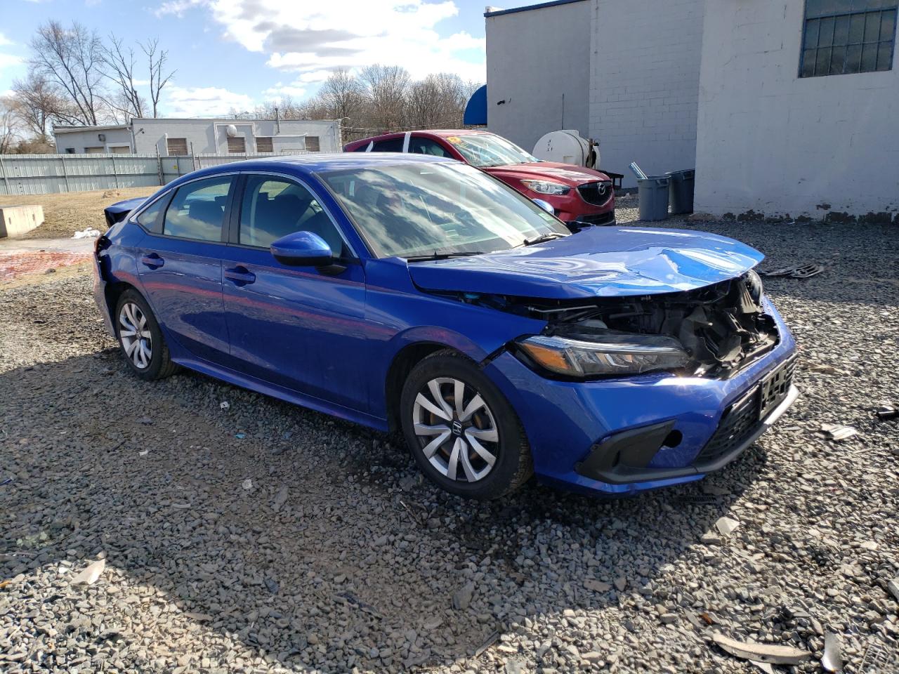 2022 HONDA CIVIC LX VIN:2HGFE2F25NH506413