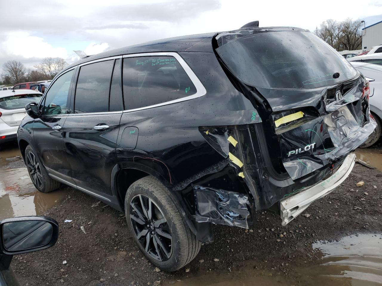 2022 HONDA PILOT TOURING VIN:5FNYF6H60NB098503
