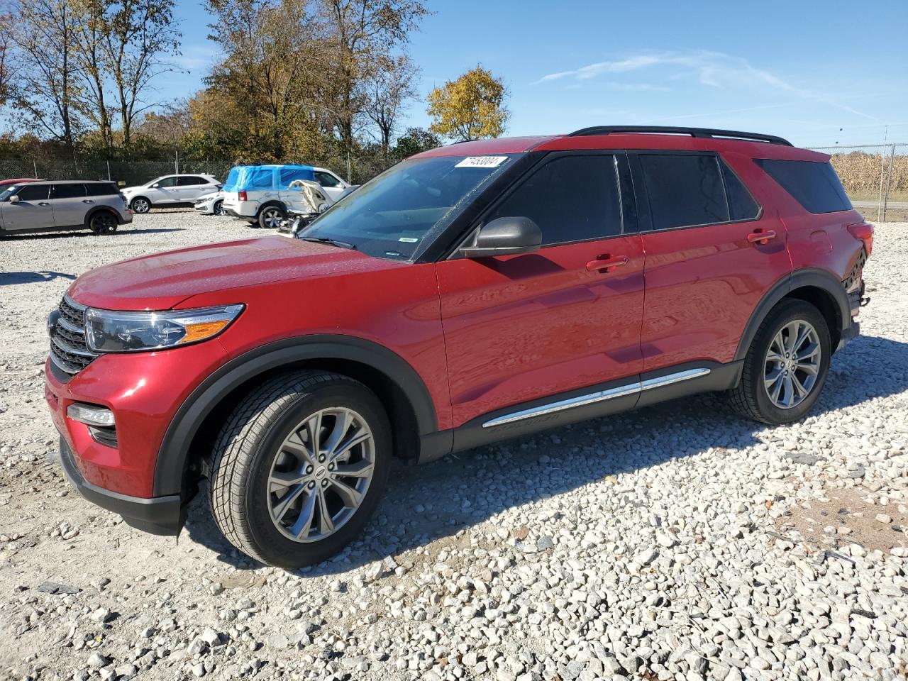 2023 FORD EXPLORER XLT VIN:1FMSK8DH7PGB08744