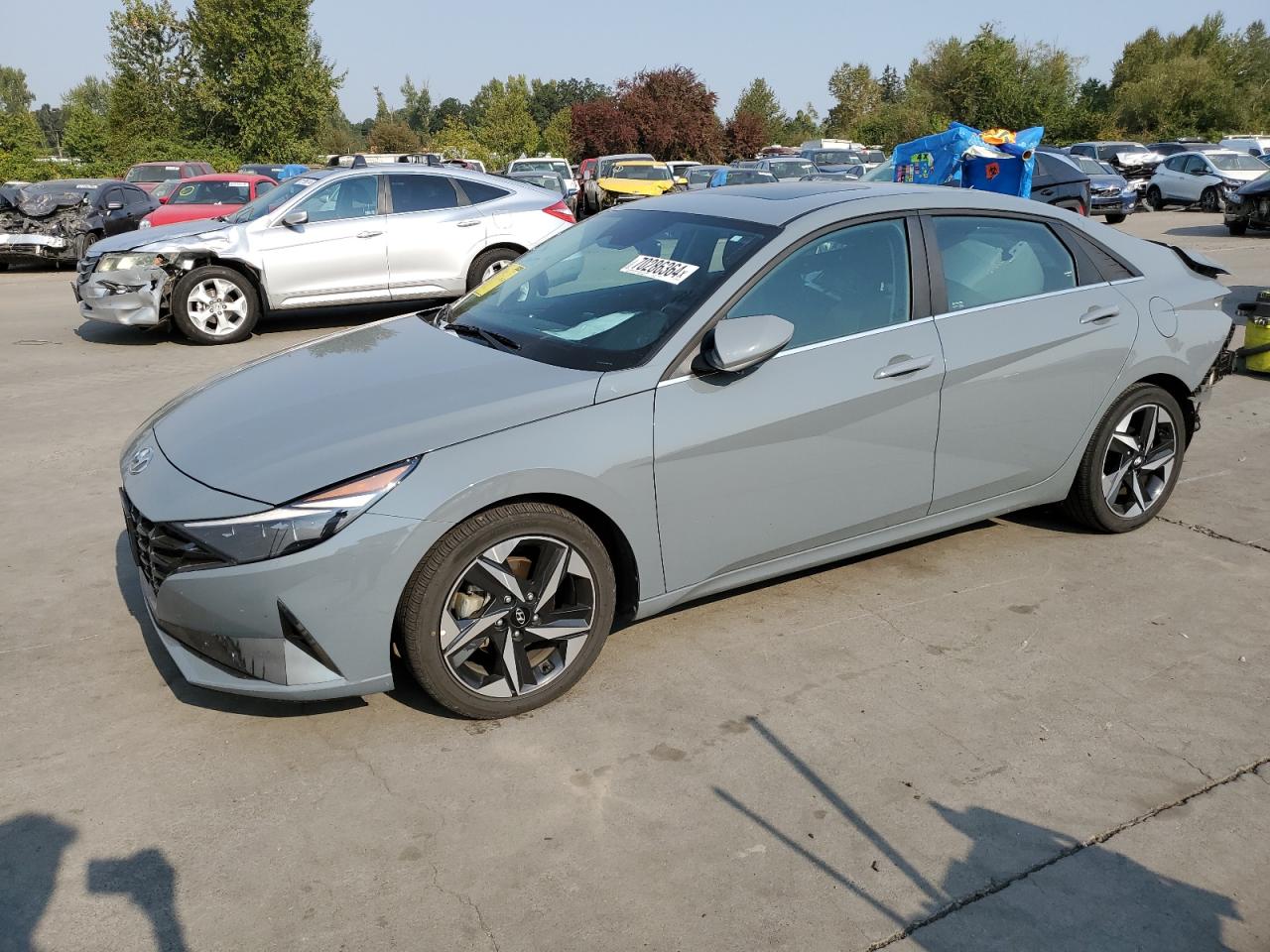 2022 HYUNDAI ELANTRA LIMITED VIN:KMHLN4AJ5NU027204