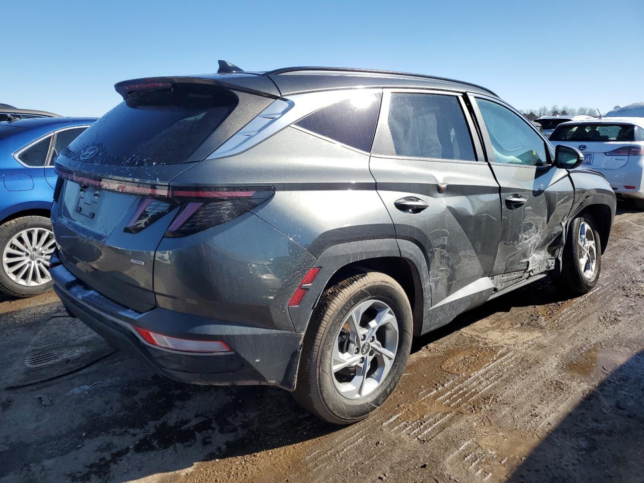 2022 HYUNDAI TUCSON SEL VIN:5NMJBCAE1NH067787