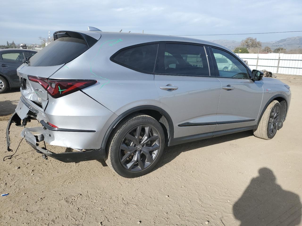 2022 ACURA MDX A-SPEC VIN:5J8YE1H03NL001505