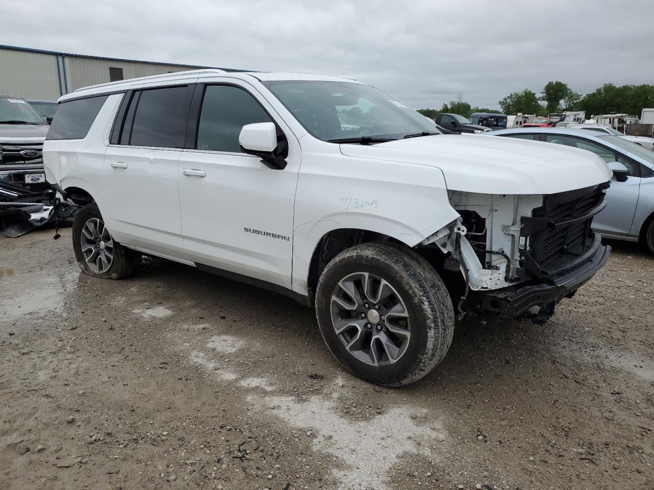 2022 CHEVROLET SUBURBAN K1500 LT VIN:1GNSKCKD6NR280957