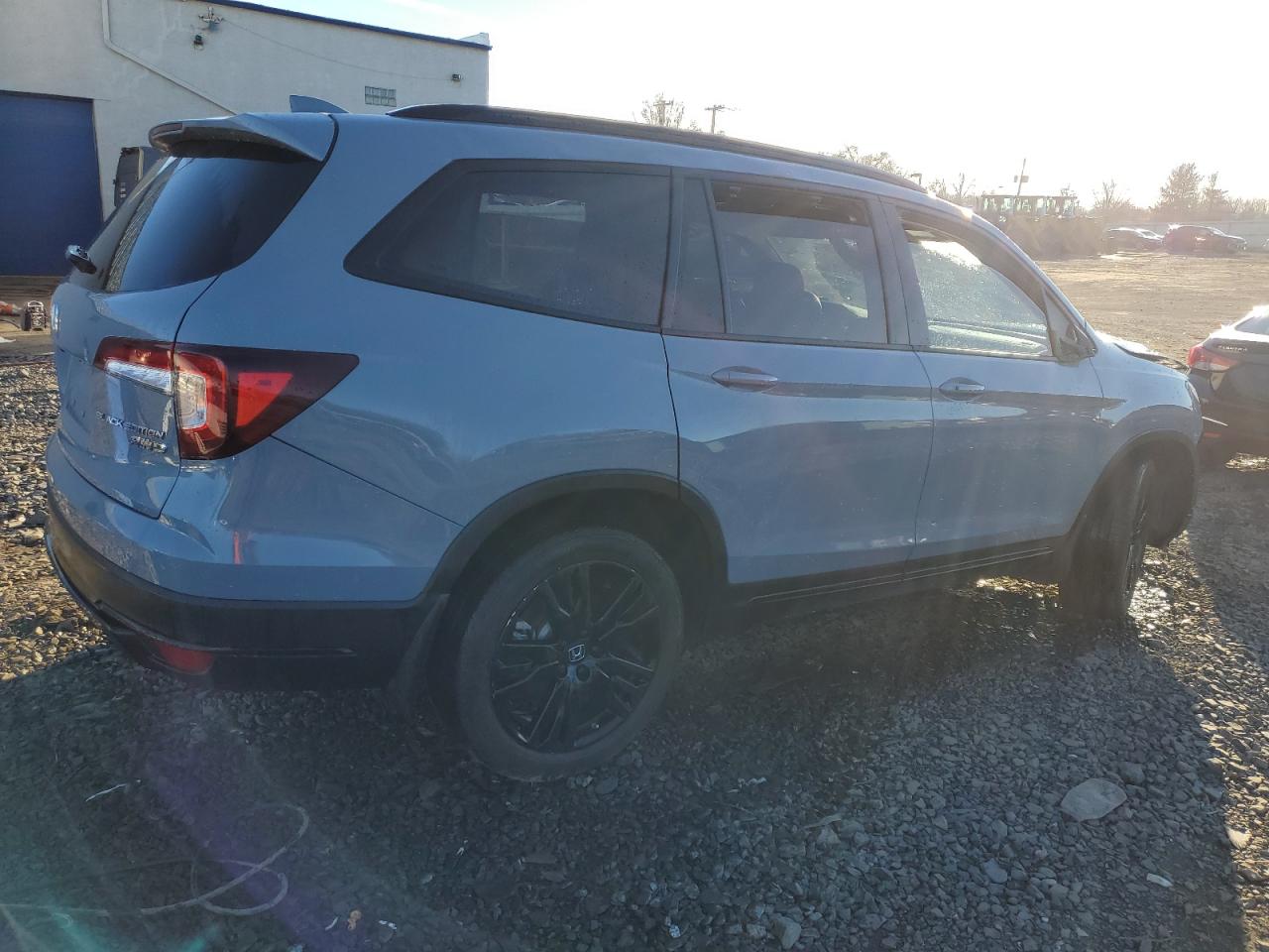 2022 HONDA PILOT BLACK VIN:5FNYF6H78NB070506