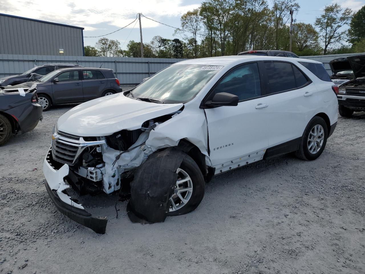 2022 CHEVROLET EQUINOX LS VIN:3GNAXHEV9NS161571