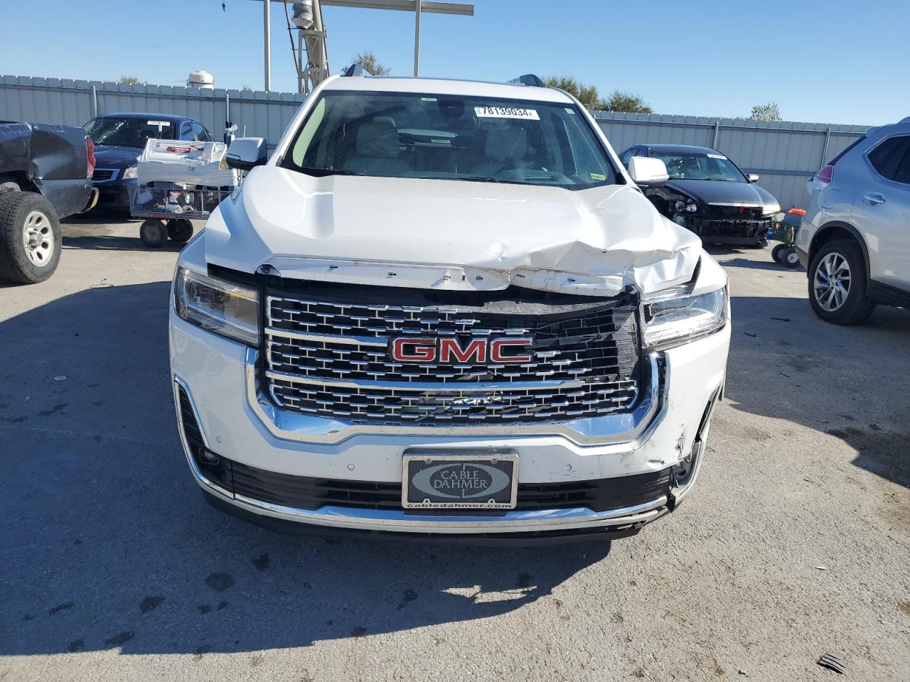 2022 GMC ACADIA DENALI VIN:1GKKNPLS8NZ134794