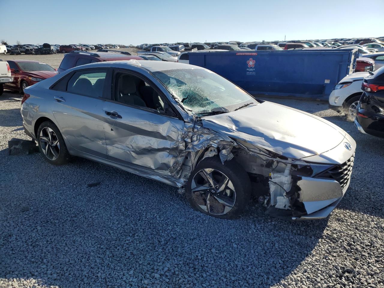 2023 HYUNDAI ELANTRA SEL VIN:5NPLS4AG6PH091105