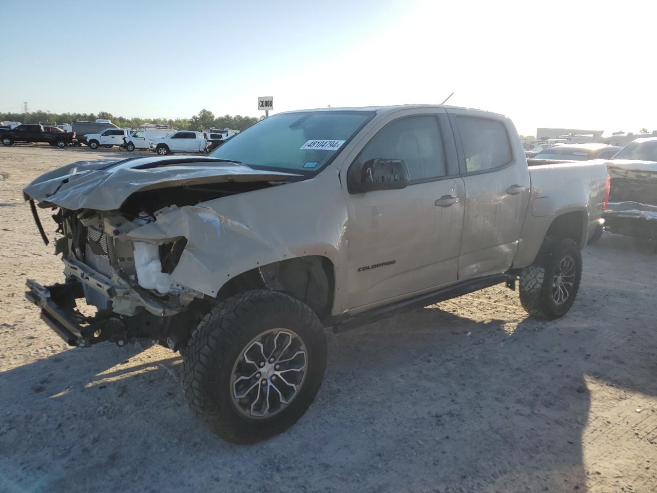 2022 CHEVROLET COLORADO ZR2 VIN:1GCGTEEN2N1290878