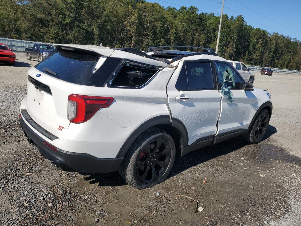 2022 FORD EXPLORER ST VIN:1FM5K7GC7NGB99812