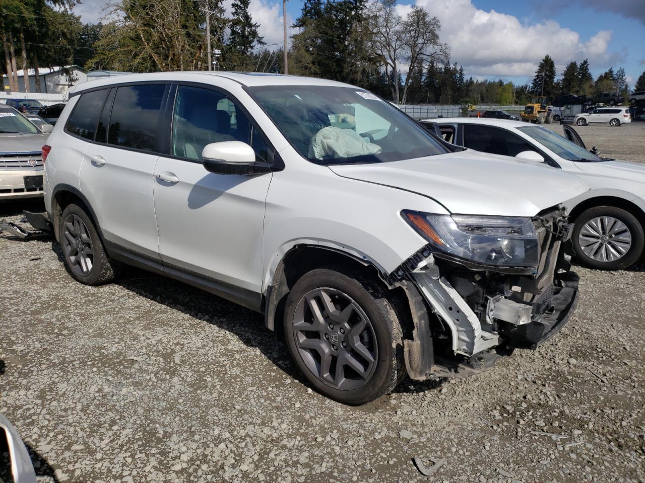 2022 HONDA PASSPORT EXL VIN:5FNYF8H59NB020191