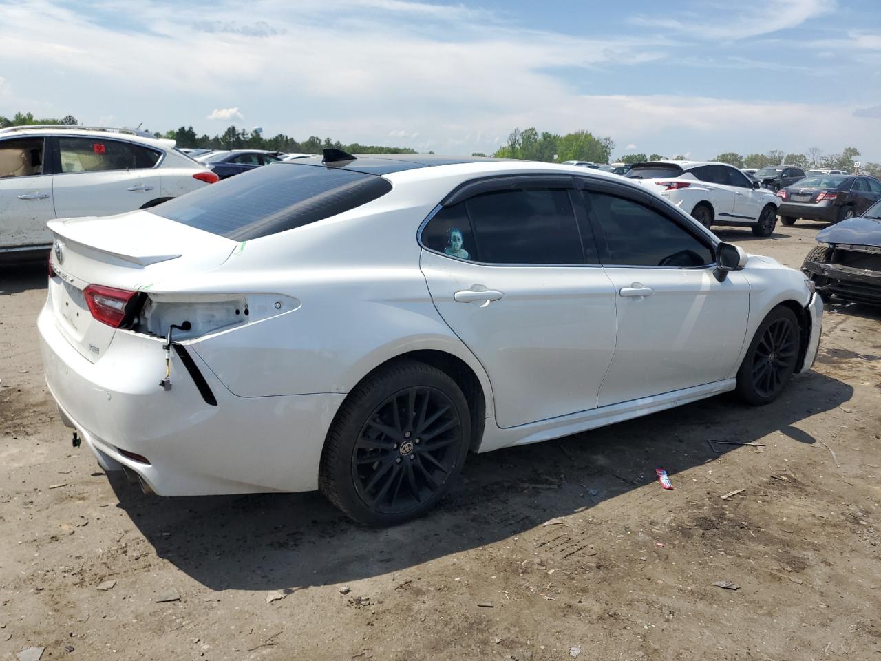 2022 TOYOTA CAMRY TRD VIN:4T1KZ1AK8NU063301