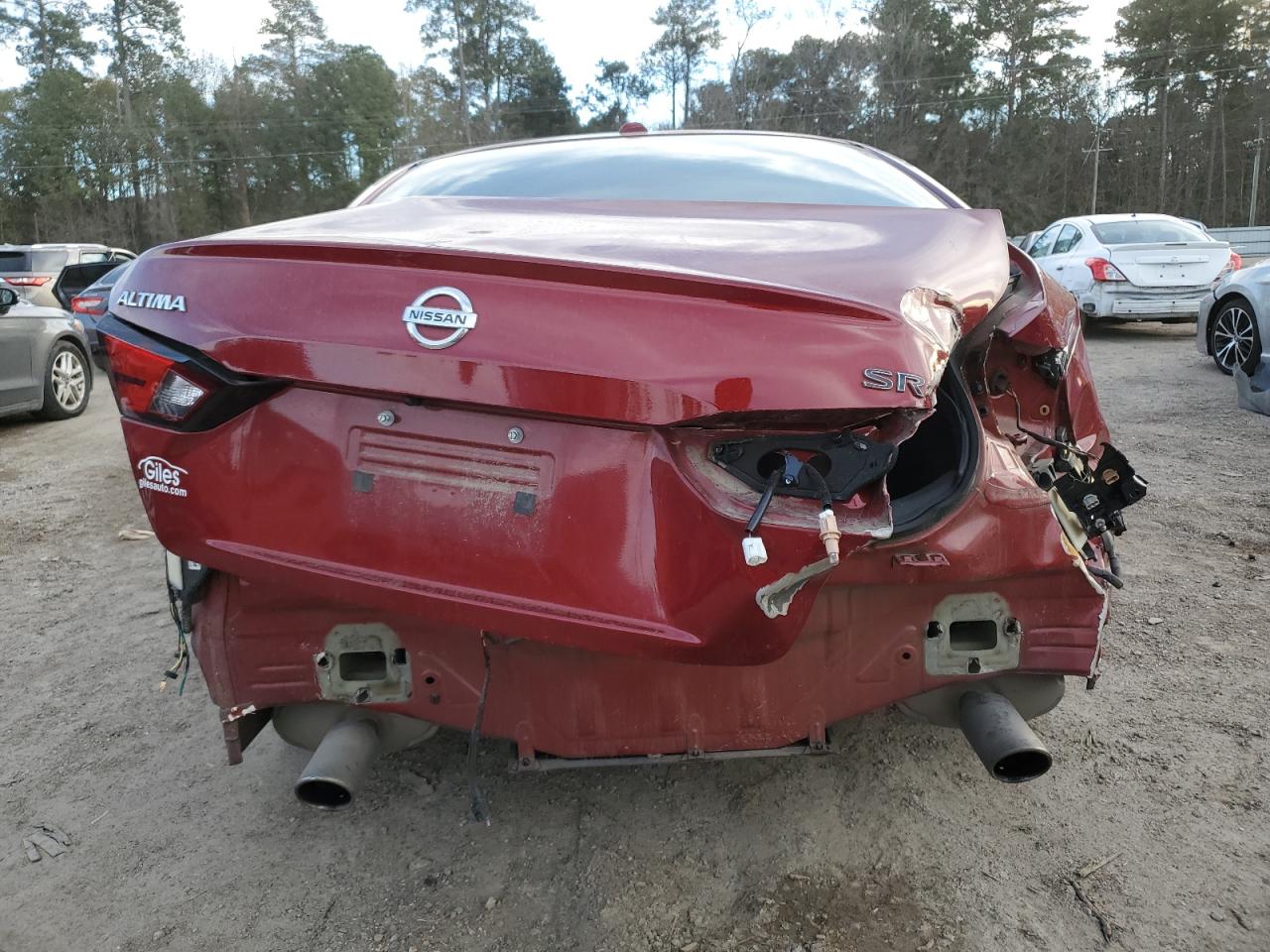 2022 NISSAN ALTIMA SR VIN:1N4BL4CV3NN397640