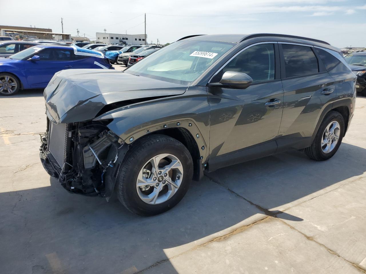 2022 HYUNDAI TUCSON SEL VIN:5NMJB3AE4NH133264