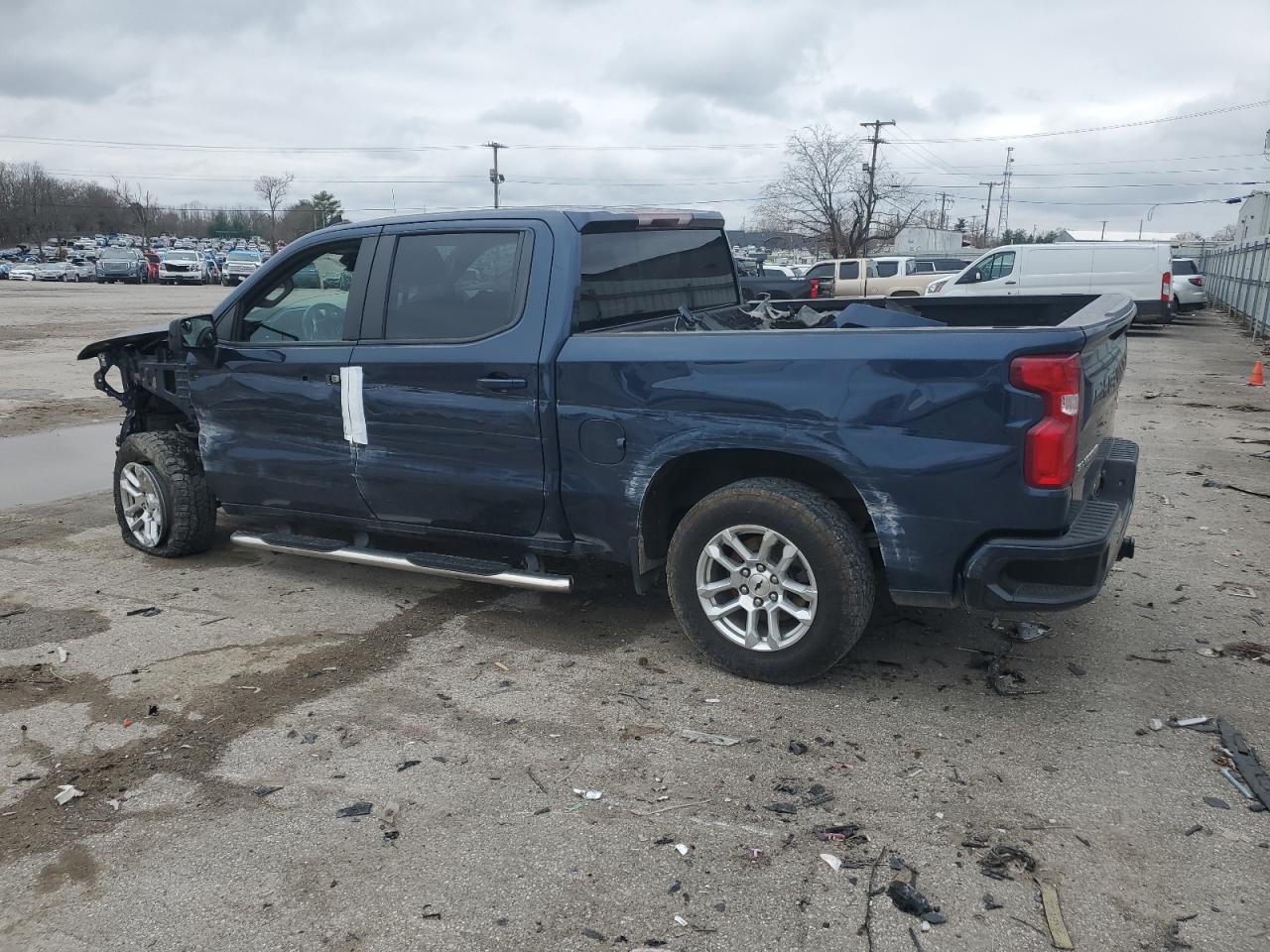 2022 CHEVROLET SILVERADO K1500 RST VIN:1GCUDEED8NZ614473