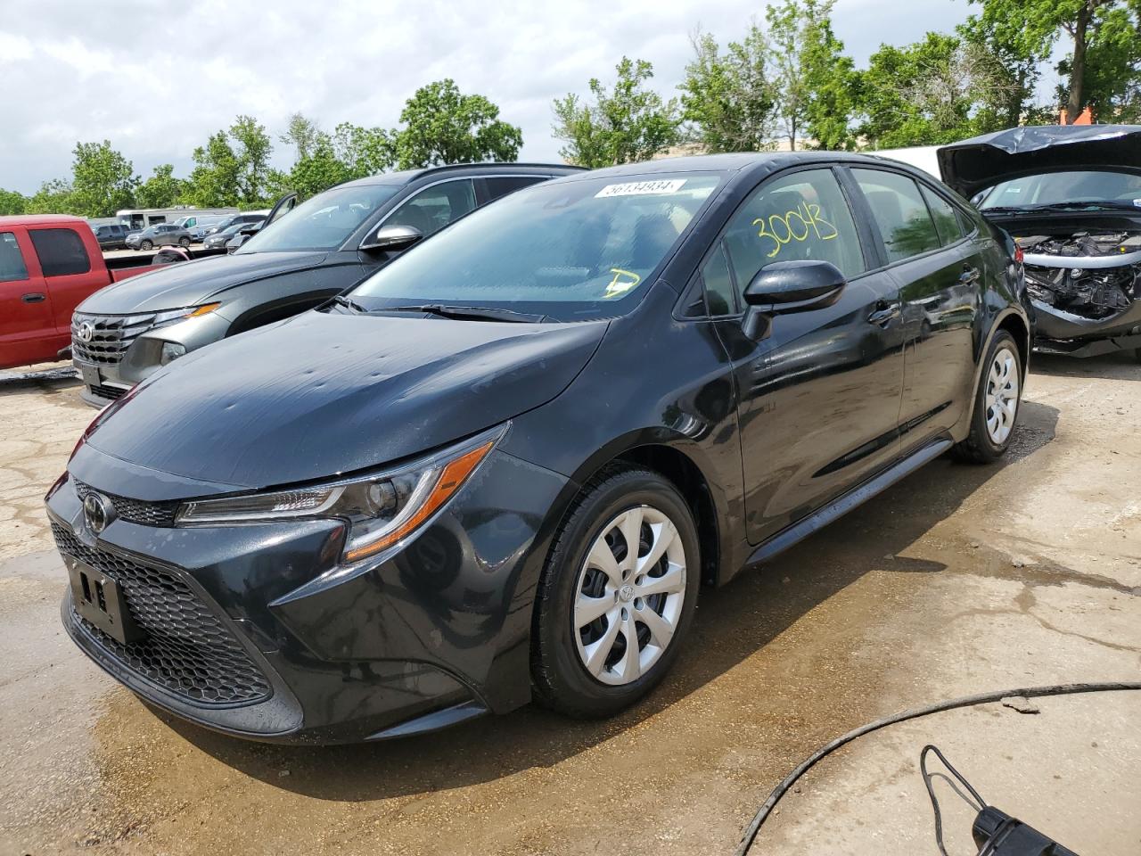 2022 TOYOTA COROLLA LE VIN:JTDEPMAE2NJ218977