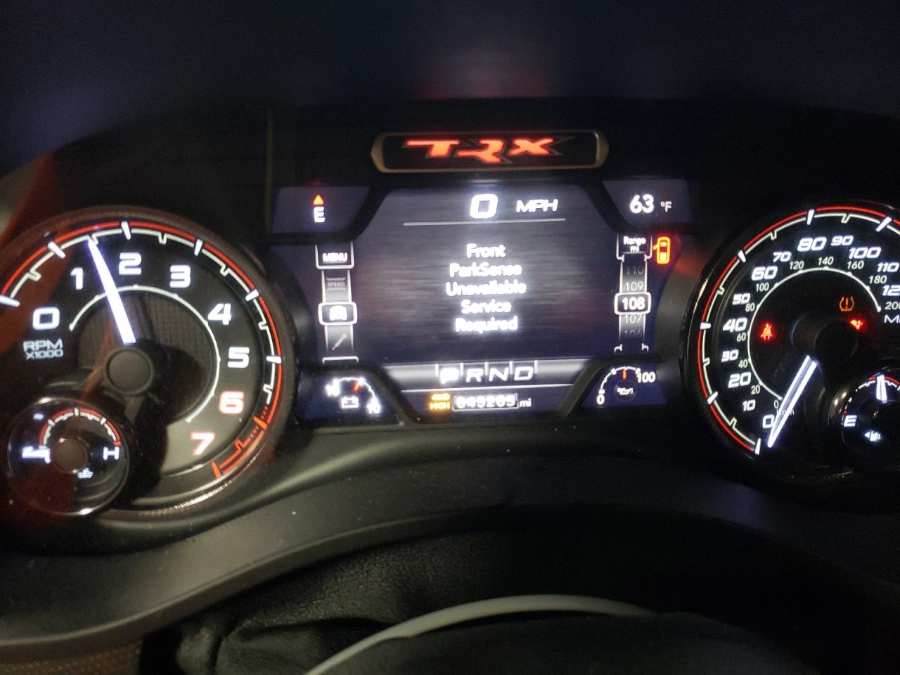 2022 RAM 1500 TRX VIN:1C6SRFU91NN148993