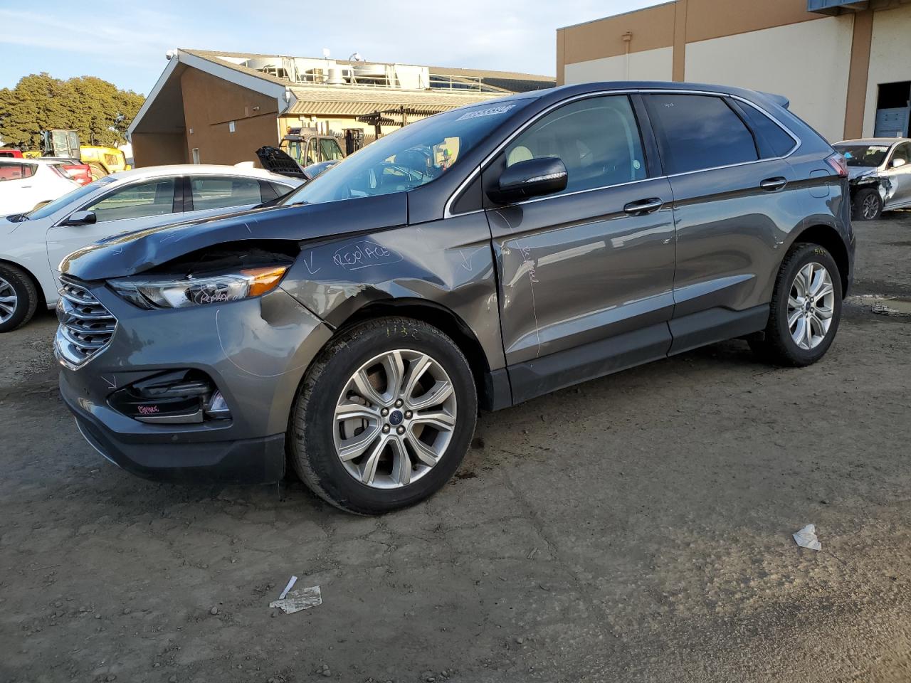 2022 FORD EDGE TITANIUM VIN:20200600554      