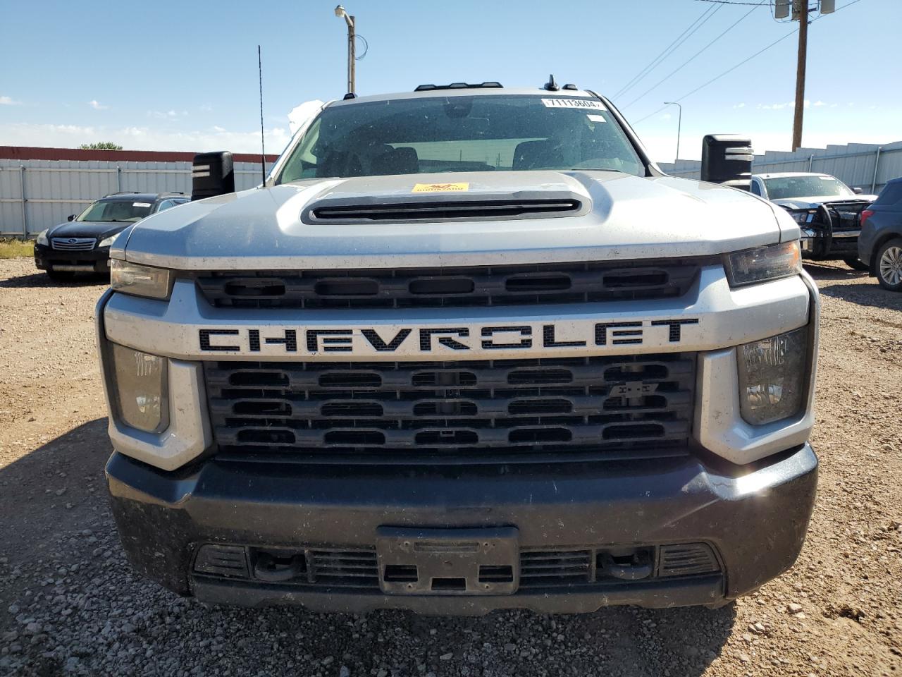 2022 CHEVROLET SILVERADO K2500 CUSTOM VIN:1GC4YME79NF123582