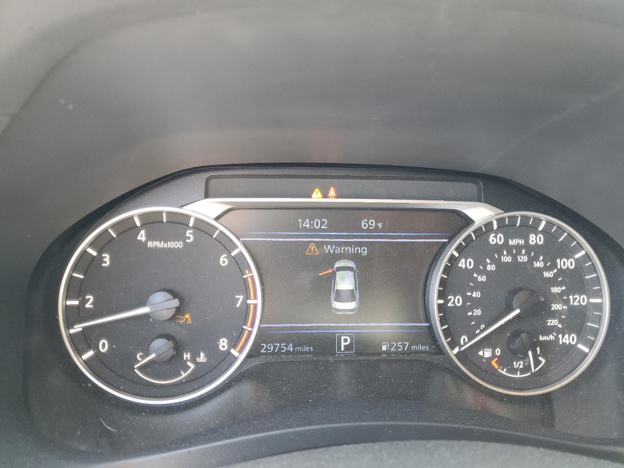 2022 NISSAN ALTIMA SR VIN:1N4BL4CV7NN339952