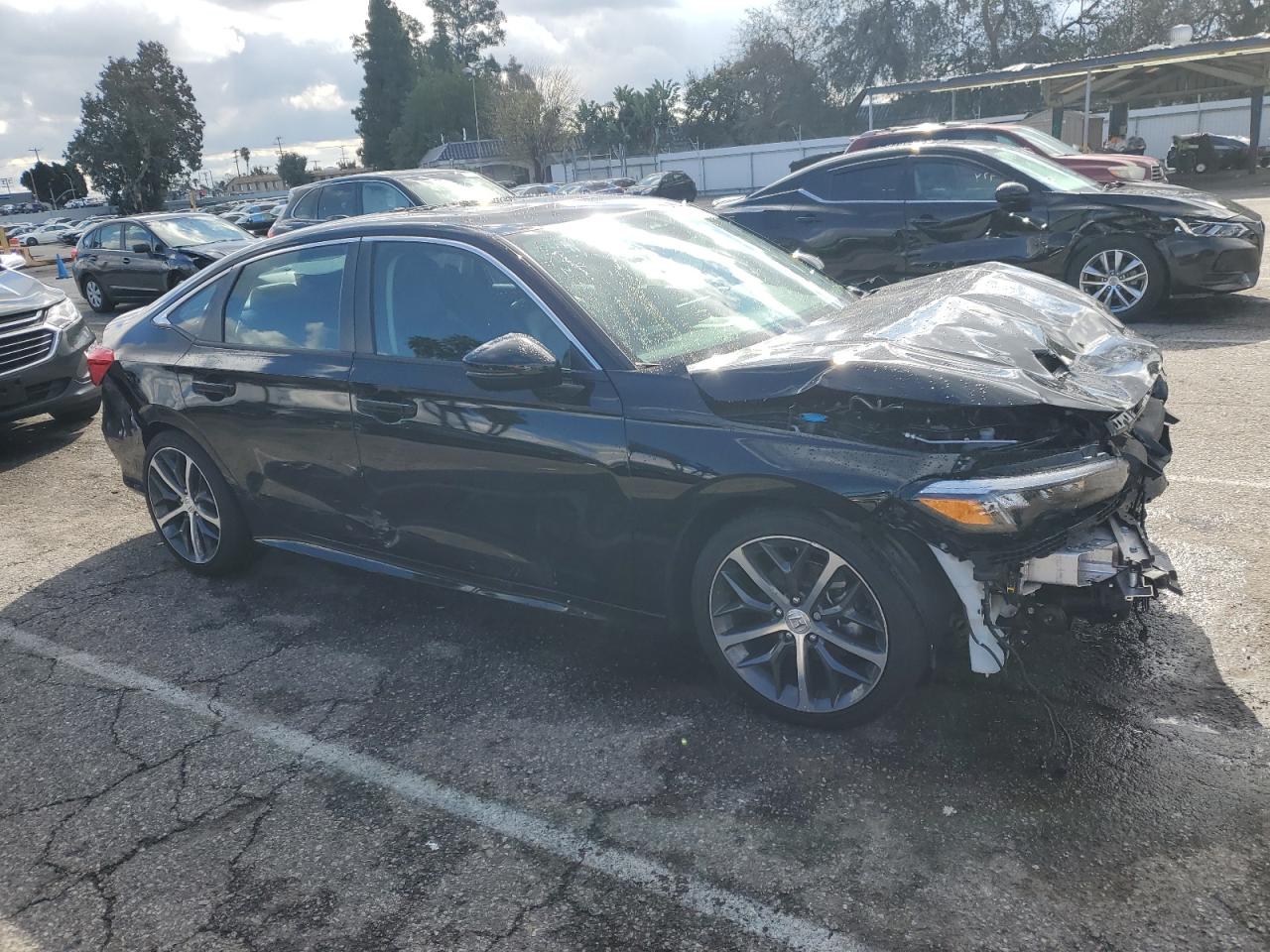 2023 HONDA CIVIC TOURING VIN:2HGFE1F93PH317754