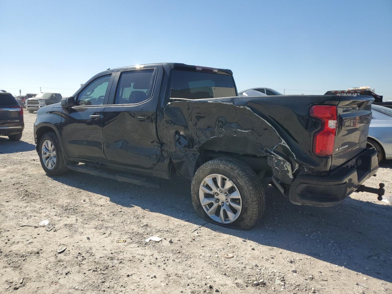 2022 CHEVROLET SILVERADO LTD C1500 CUSTOM VIN:3GCPWBEK9NG160450