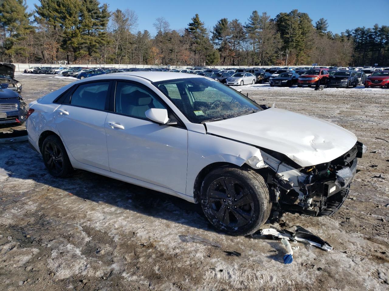 2022 HYUNDAI ELANTRA SEL VIN:5NPLM4AG2NH053734