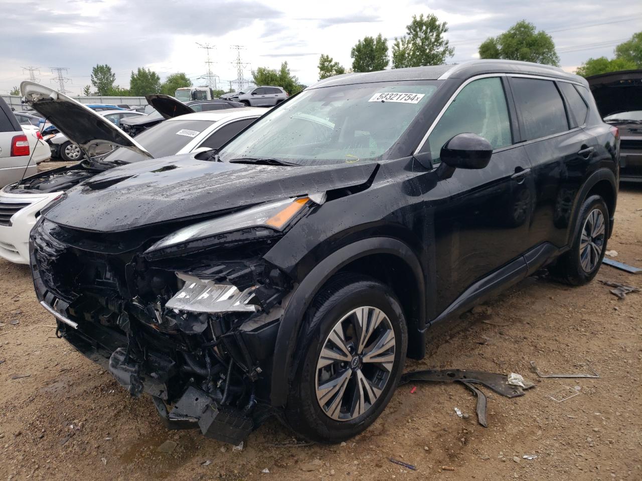 2023 NISSAN ROGUE SV VIN:5N1BT3BB0PC818168