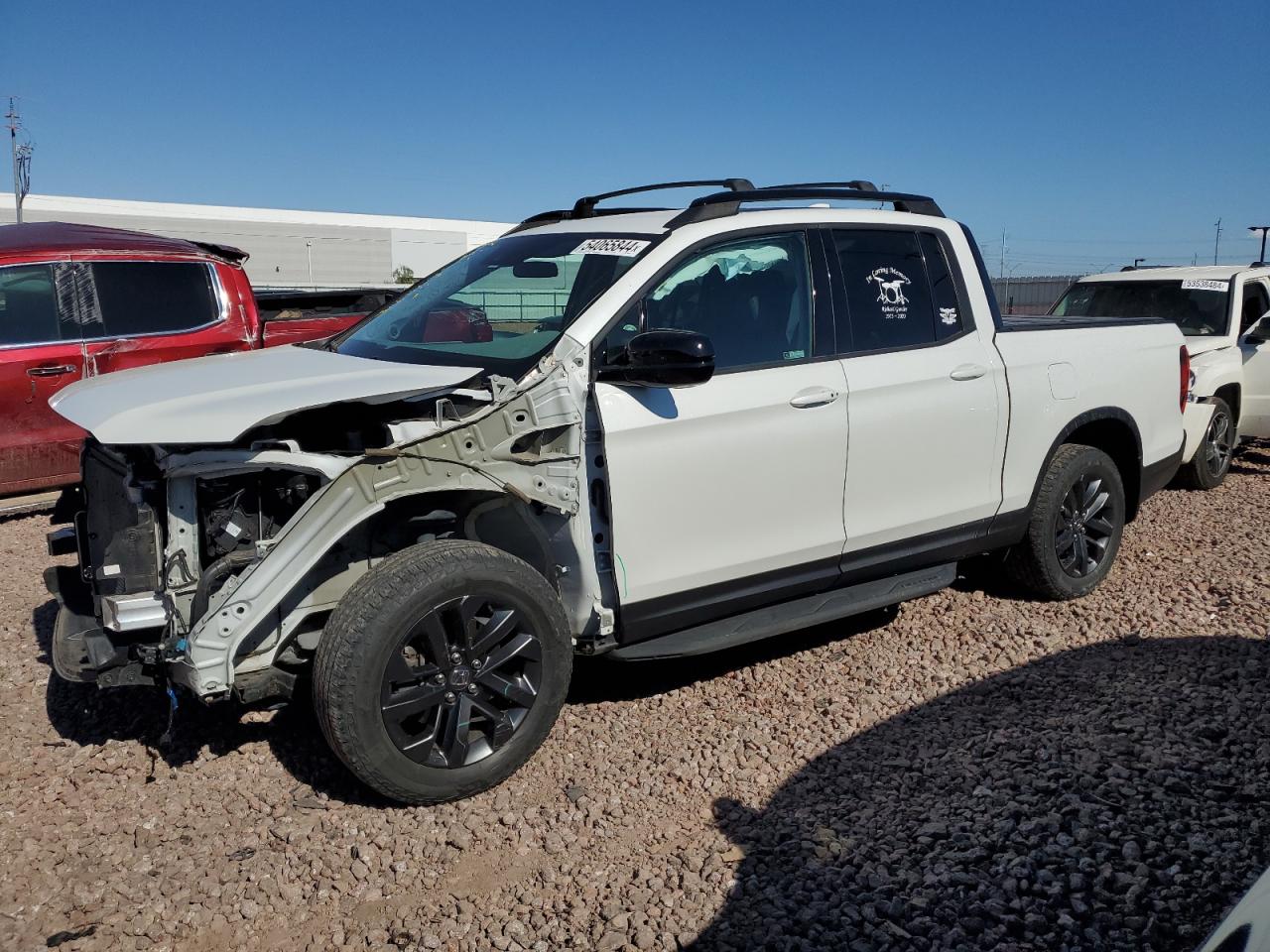 2022 HONDA RIDGELINE SPORT VIN:5FPYK3F10NB000627