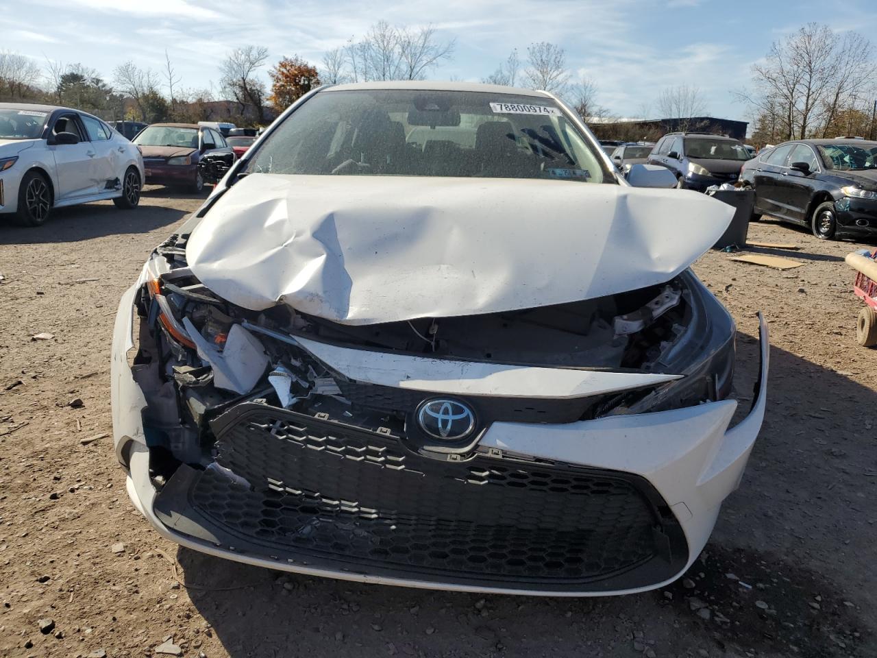 2022 TOYOTA COROLLA LE VIN:JTDEPMAE2N3014099