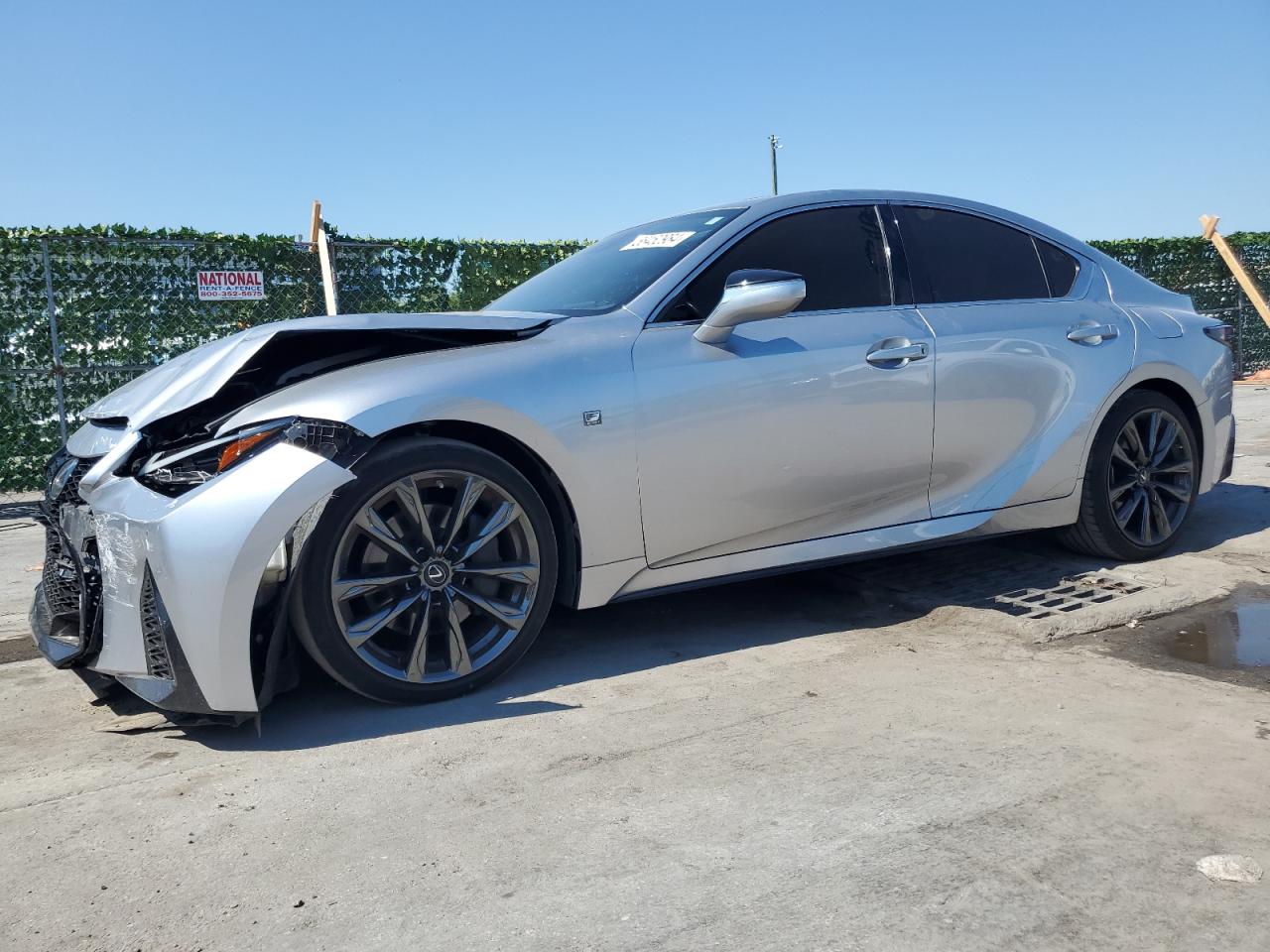 2022 LEXUS IS 350 F-SPORT VIN:JTHGZ1B26N5049818