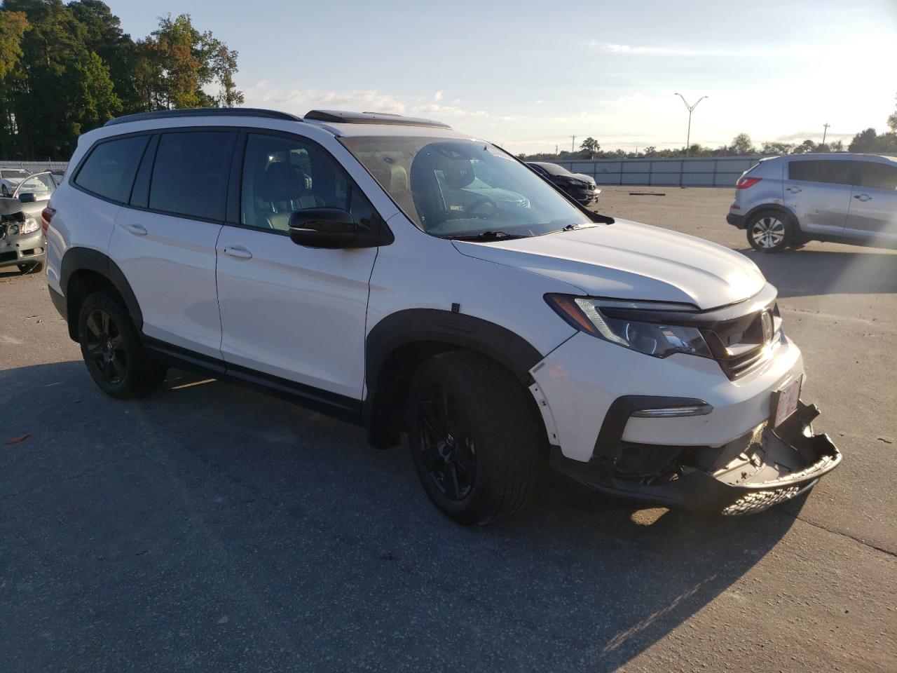 2022 HONDA PILOT TRAILSPORT VIN:5FNYF6H86NB075888