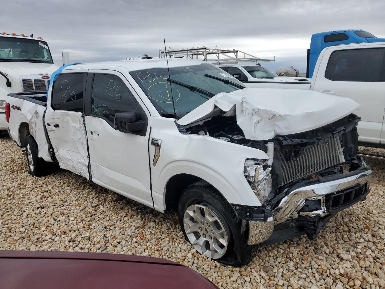 2022 FORD F150 SUPERCREW VIN:1FTFW1E83NFA48660