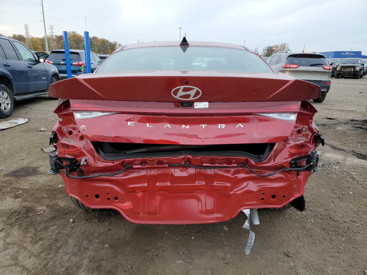 2024 HYUNDAI ELANTRA SEL VIN:KMHLS4DG0RU817234