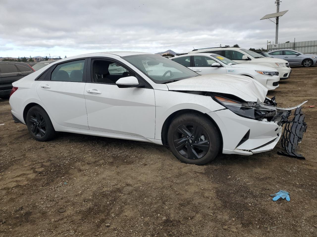 2023 HYUNDAI ELANTRA BLUE VIN:KMHLM4AJXPU075299