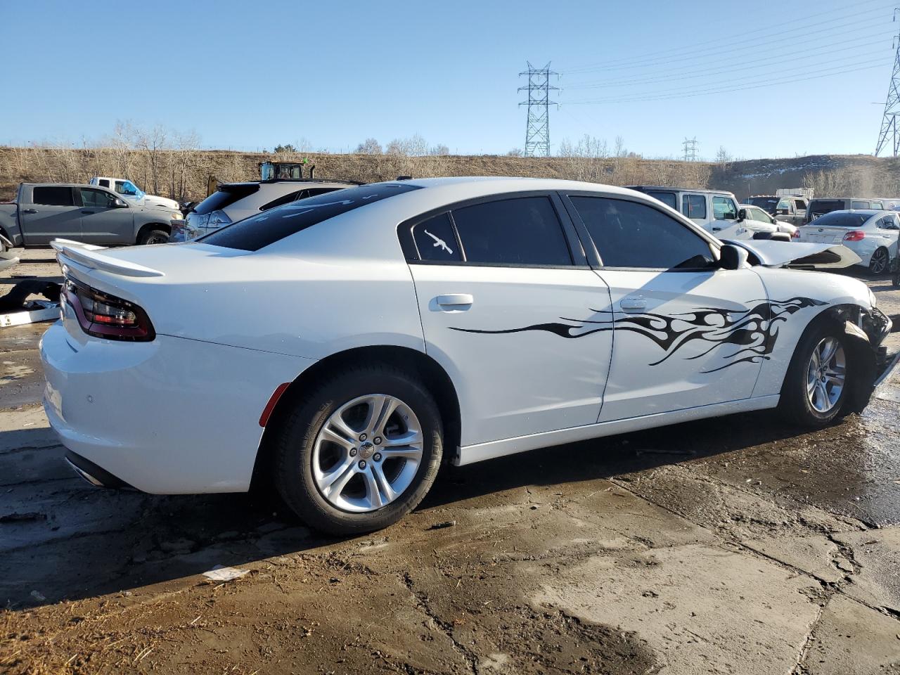 2022 DODGE CHARGER SXT VIN:2C3CDXBG4NH262017