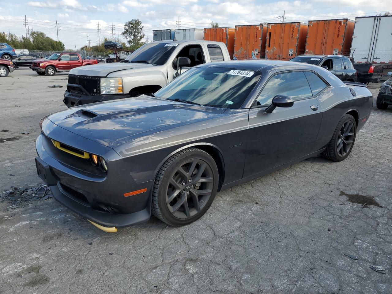 2022 DODGE CHALLENGER R/T VIN:2C3CDZBT5NH168673